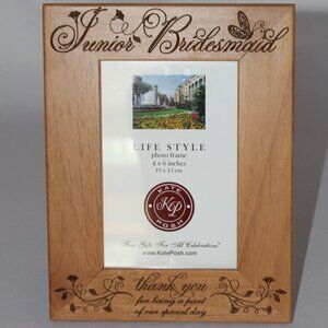 Junior Bridesmaid Kate Posh 4X6 Picture Frame